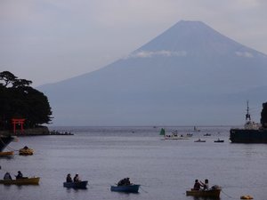 今日の富士山（戸田港）