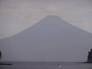 今日の富士山（戸田港）