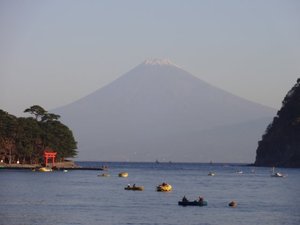 今日の富士山（戸田港）