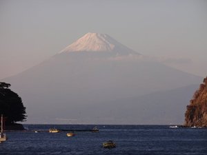 今日の富士山（戸田港）