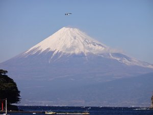 西伊豆戸田からの　今日の富士山