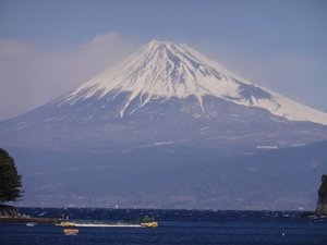 今日の富士山（西伊豆戸田から2/24）