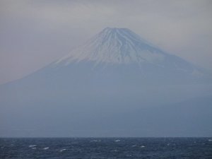 西伊豆戸田からの　今日の富士山