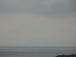 今朝の御浜岬