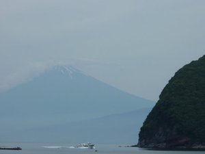 今日の富士山（戸田港より）