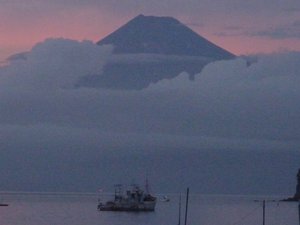 今日の富士山｛戸田港より）