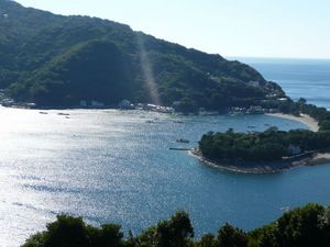 朝の富士山（出会い岬）