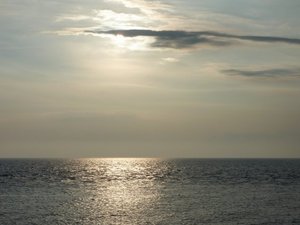 夕暮れの戸田港