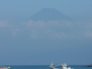 戸田港の夕日