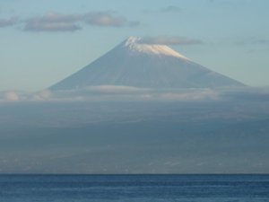 今日の富士山（戸田港）