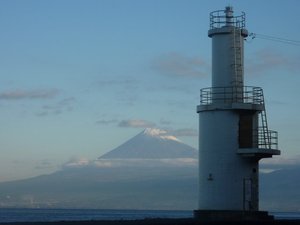 今日の富士山（戸田港）