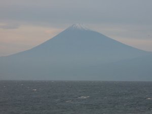 今日の富士山{戸田港より）