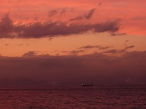 真っ赤に燃える夕暮れ空（１１/１４）