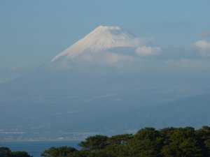 今日の富士山（戸田港より）