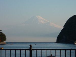 今日の富士山（戸田港）