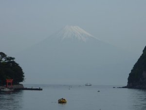 今日の富士山（戸田港）