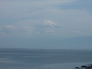 今日の富士山（戸田港）