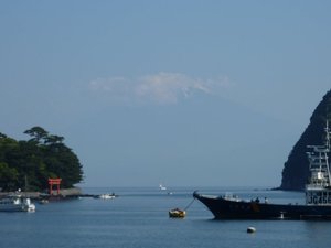 今日の富士山（戸田港）