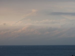 今日の富士山（戸田港）