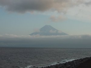 今日の富士山（戸田港）