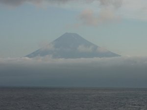 今日の富士山（戸田港）