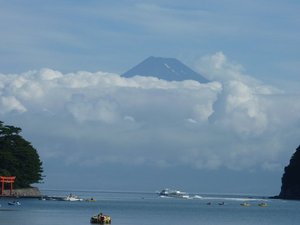 今日の富士山（戸田港）