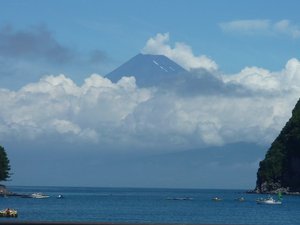 今日の富士山（戸田港）