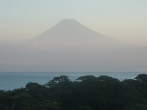 今日の富士山（戸田港）８/7