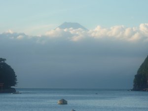 今日の富士山（戸田港）