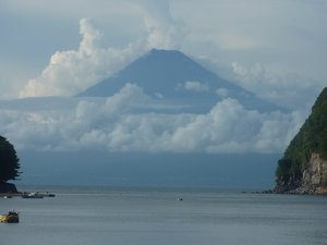 今日の富士山（戸田港）