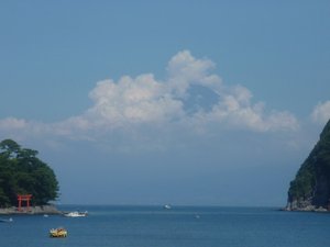 今日の富士山（戸田港）