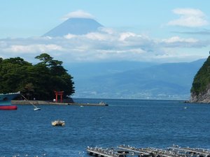 今日の富士山（戸田港）