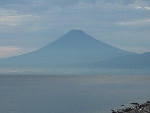 早朝の富士山