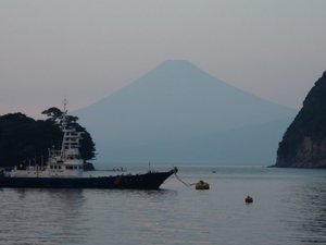 今日の富士山（戸田港）