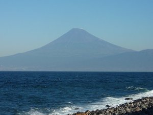 今日の富士山（戸田港）