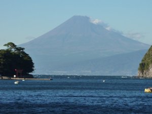 今日の富士山（戸田港）
