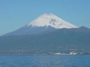 今日の富士山（戸田港）