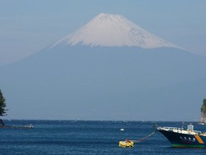 今日の富士山（戸田港）