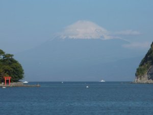 今日の富士山（戸田港）