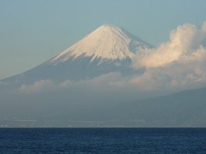 今日の富士山（戸田港）