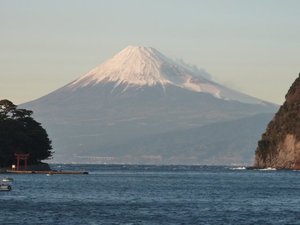 今日の富士山（戸田港）
