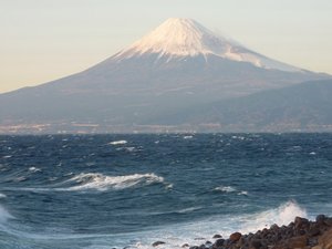 今日の富士山（戸田港）