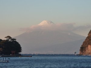 今日の富士山（戸田港）