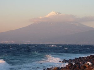 今日の富士山（戸田港）