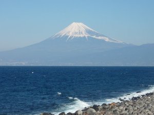 今日の富士山（戸田港）