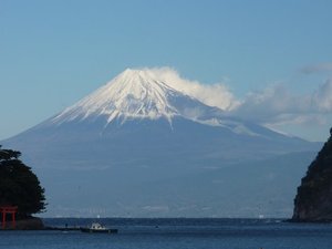 今日の富士山（戸田港）