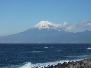 今日の富士山（戸田港）