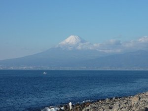 今日の富士山（戸田港）