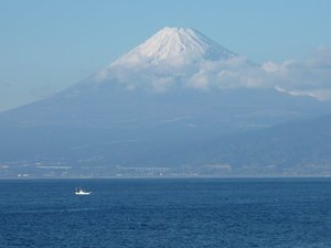 今日の富士山（戸田港）