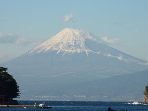 今日の富士山（戸田港）